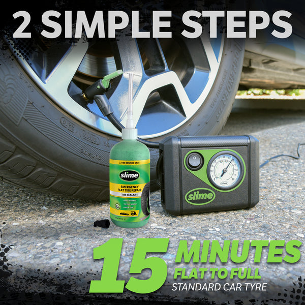 Slime Smart Repair Tire Repair Kit #CRK0305-IN 15 minute repair