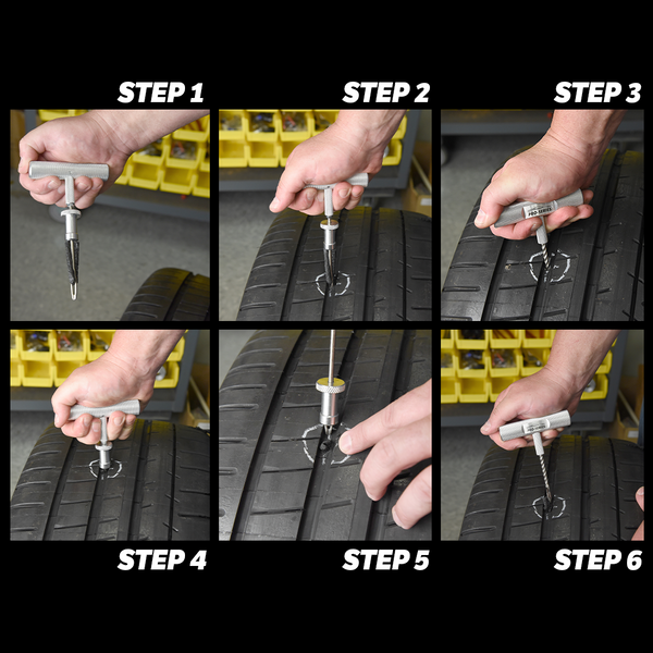 Slime Pro-Series Ultimate Tyre Plug Kit #20290-5 How to use