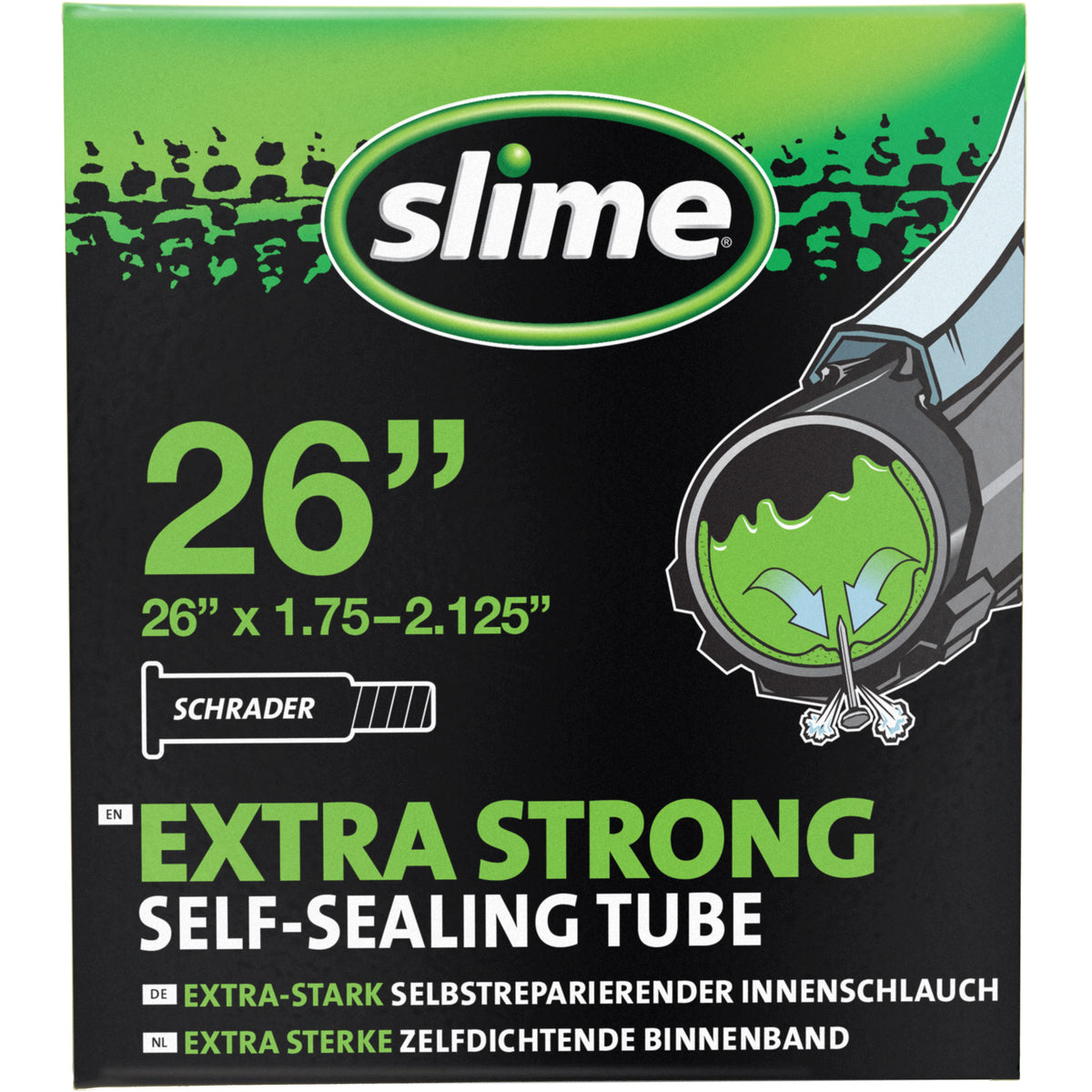 Slime | Self-Sealing Bicycle Inner Tubes (26