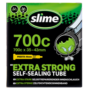 Slime Extra Strong Self-Sealing Bicycle Tubes 700c x 35-45 Presta #30102 In Package

