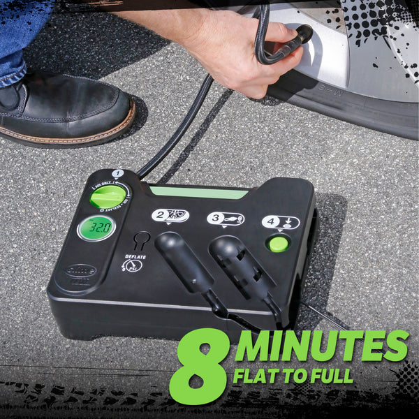 Slime Flat Tire Repair Kit - Analog #50129 8 minute from flat to full