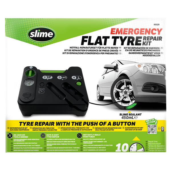 Slime Flat Tire Repair Kit - Analog #50129 Out of Package