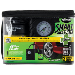 Slime Smart Repair Plus Flat Tyre Repair Kit #50138-51 In Package