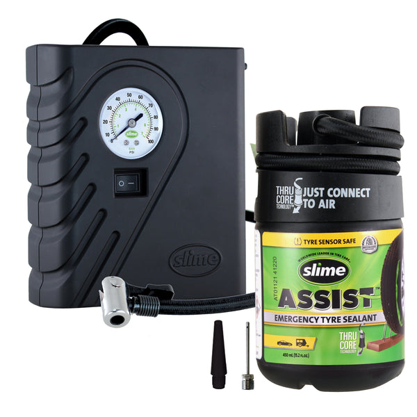 Slime Smart Repair Plus Flat Tyre Repair Kit #50138-51 Out of Package