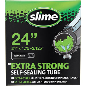 Slime Extra Strong Self-Sealing Bicycle Tubes 24