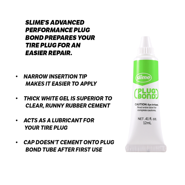 Slime Pro-Series Ultimate Tyre Plug Kit #20290-5 How to use plug bond