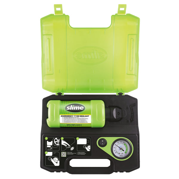 Slime Smart Repair Ultra Car/Trailer Flat Tyre Repair Kit #50158-5 out of Pack